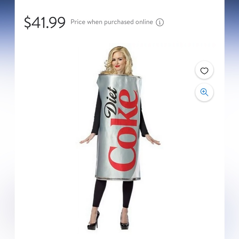 Diet Coca Cola Costume